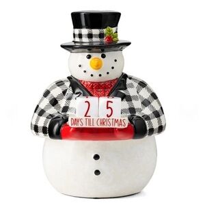 Scentsy Kickoff to Christmas Snowman Warmer- New in Box- $60